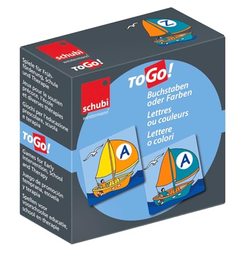 schubi ToGo: Buchstaben oder Farben (SCHUBI ToGo: Spiele zur visuellen Wahrnehmung) schubi ToGo: Buchstaben oder Farben (SCHUBI ToGo: Spiele zur visuellen Wahrnehmung)