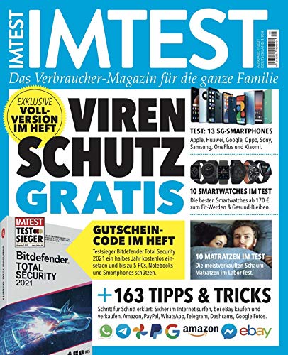IMTEST - Das Test-Magazin für die ganze Familie: Das Imtest Magazin No. 01/2021: Das Imtest Magazin No. 2 von FUNKE Medien Hamburg