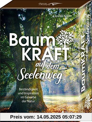 SET - Baumkraft auf dem Seelenweg: Beständigkeit und Inspirationim Gewebe der Natur - 49 Karten mit Begleitbuch