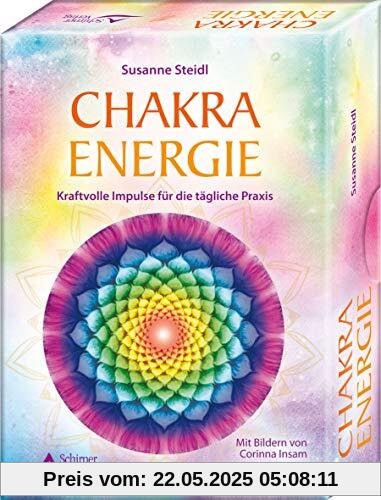 SET - Chakra-Energie: Kraftvolle Impulse für die tägliche Praxis - 50 Karten mit Begleitbuch SET - Chakra-Energie: Kraftvolle Impulse für die tägliche Praxis - 50 Karten mit Begleitbuch