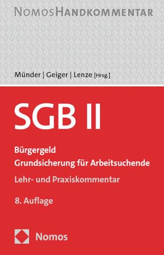 SGB II: Bürgergeld, Grundsicherung für Arbeitsuchende von Nomos