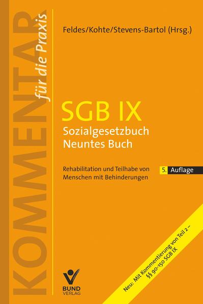 SGB IX Sozialgesetz Neuntes Buch von Bund-Verlag GmbH
