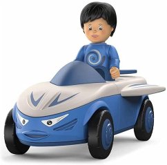SIKU 0107 - Toddys, Mike Moby, Spielzeugauto mit Spielfigur, blau/grau von Sieper GmbH