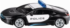 SIKU 1533 - Police, US-Polizeiauto, BMW i8, schwarz/weiß von Sieper GmbH