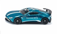 SIKU 1577 - Aston Martin Vantage GT4, Long Beach Blue Metallic Lackierung von Sieper GmbH