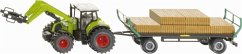 SIKU 1946 - Claas Traktor mit Quaderballengreifer und Ballenwagen, 1:50 von Sieper GmbH
