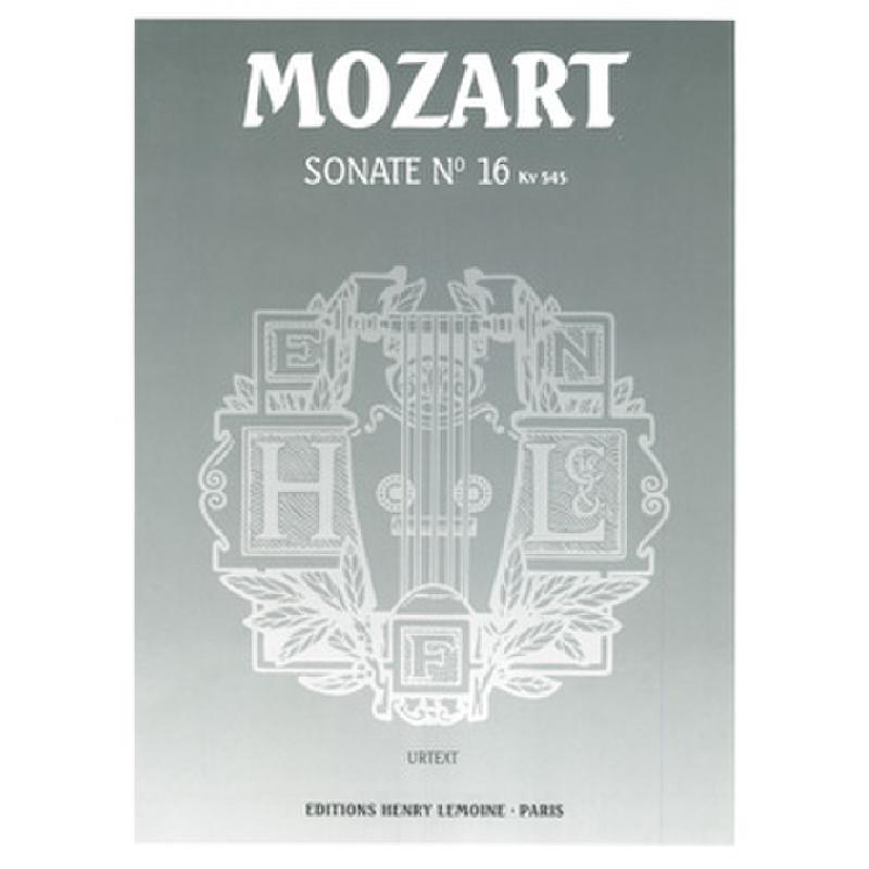 Sonate 16 C-Dur KV 545 (Sonate facile)