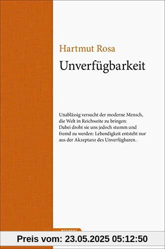 SONDERAUSGABE: Unverfügbarkeit (Neuausstattung in Halbleinen) (Unruhe bewahren)