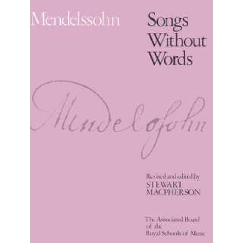 Songs without words - Lieder ohne Worte