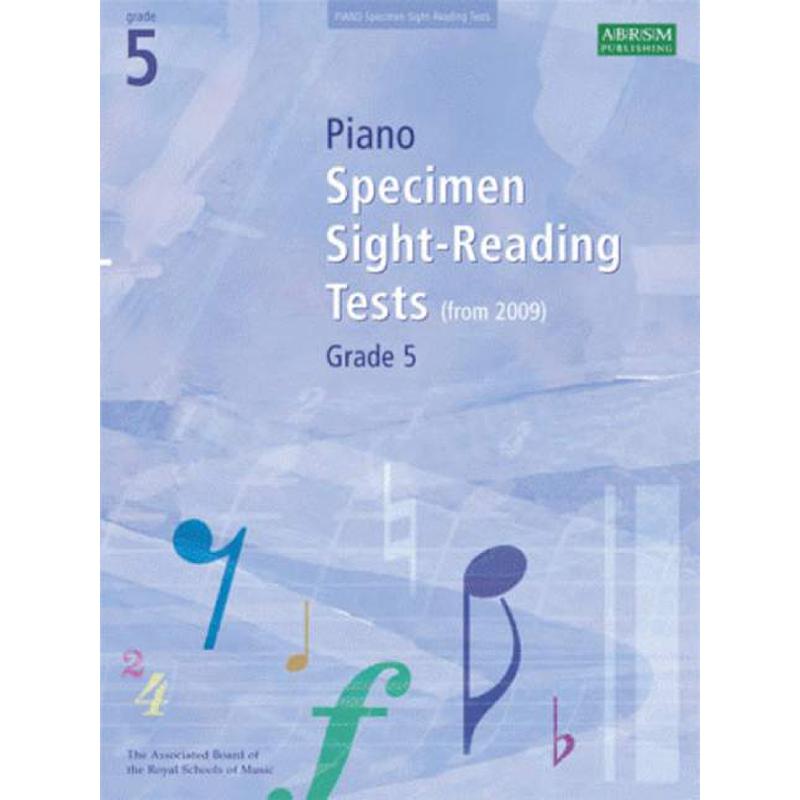 Specimen sight reading tests 5 from 2009 Specimen sight reading tests 5 from 2009