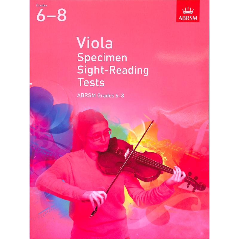 Specimen sight reading tests 6-8