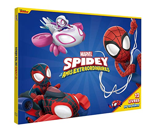SPIDEY ET SES AMIS EXTRAORDINAIRES - Coffret - Les 12 livres de tes héros - MARVEL: Coffret avec 12 livres von DISNEY HACHETTE