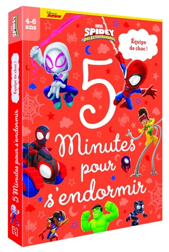 SPIDEY ET SES AMIS EXTRAORDINAIRES - 5 Minutes pour s'endormir - Équipe de choc ! - Marvel von DISNEY HACHETTE