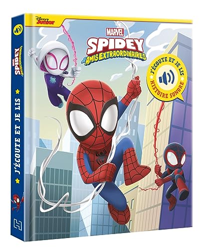 SPIDEY ET SES AMIS EXTRAORDINAIRES - J'écoute et je lis (livre sonore) - Mission à trois - MARVEL