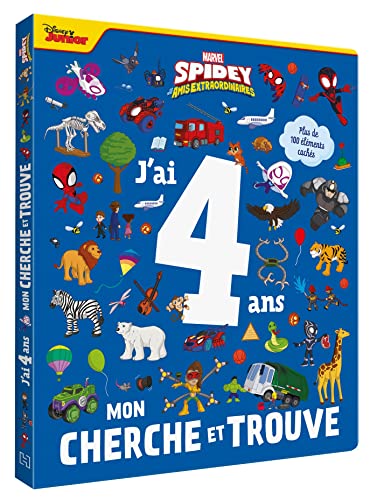 SPIDEY ET SES AMIS EXTRAORDINAIRES - Mon Cherche et Trouve - J'ai 4 ans - MARVEL von DISNEY HACHETTE