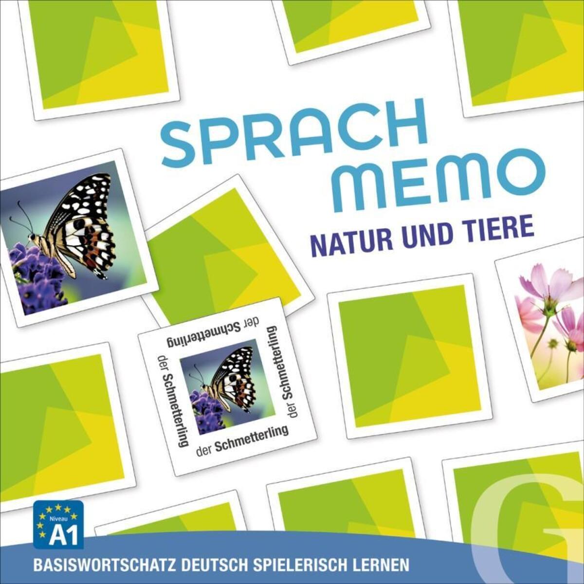 SPRACHMEMO Natur und Tiere SPRACHMEMO Natur und Tiere von Hueber Verlag GmbH