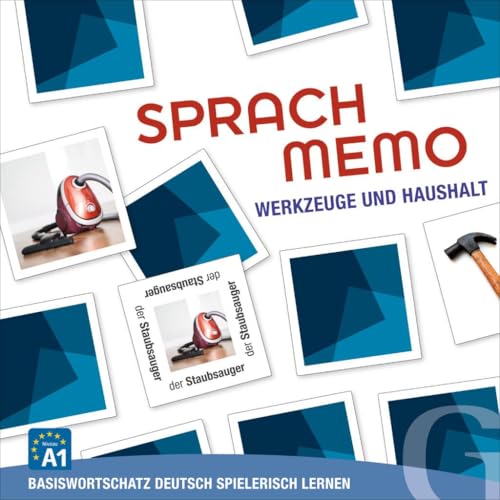 Hueber Verlag GmbH SPRACHMEMO Werkzeuge und Haushalt: Basiswortschatz Deutsch spielerisch Lernen/Sprachspiel Hueber Verlag GmbH SPRACHMEMO Werkzeuge und Haushalt: Basiswortschatz Deutsch spielerisch Lernen/Sprachspiel