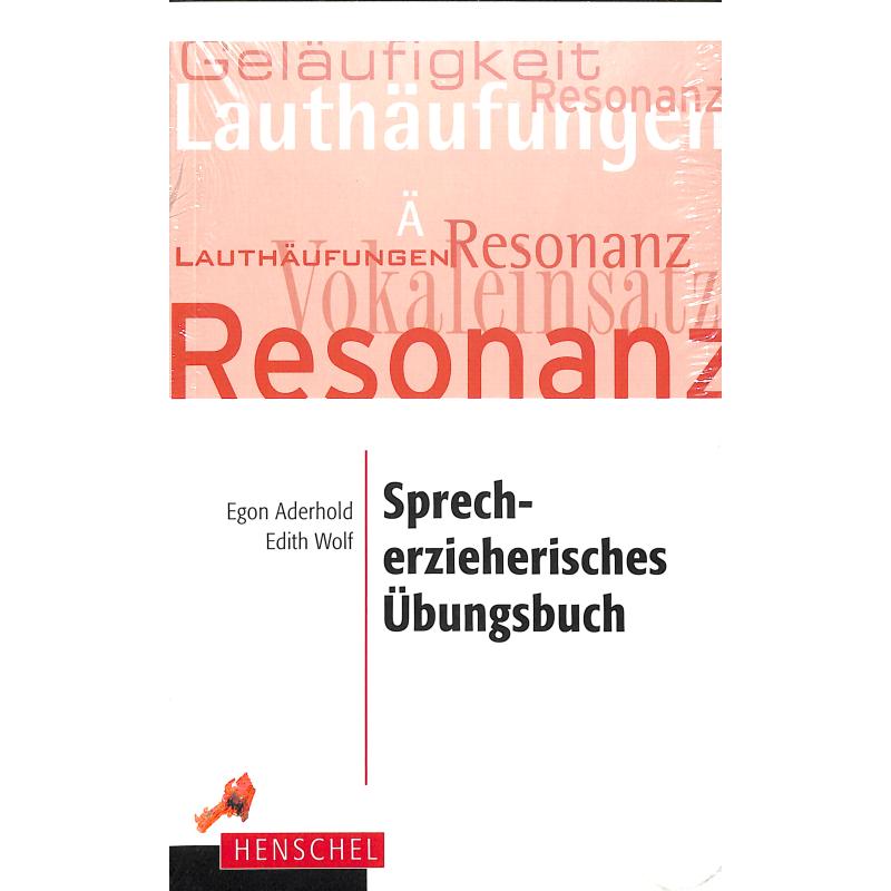 Sprecherzieherisches Übungsbuch