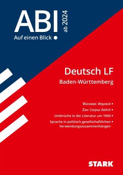 STARK Abi - auf einen Blick! Deutsch Baden-Württemberg ab 2024 von Stark / Stark Verlag