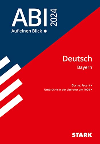 STARK Deutsch - Abi - Auf einen Blick! 2025 Bayern (Skripte / Abi - Auf einen Blick!) von Stark Verlag