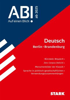 STARK Abi - auf einen Blick! Deutsch Berlin/Brandenburg ab 2025 von Stark / Stark Verlag