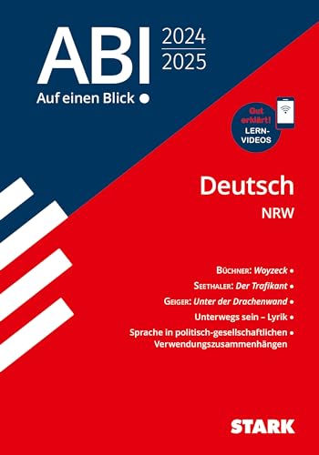 STARK Abi - auf einen Blick! Deutsch NRW 2025 von Stark Verlag GmbH