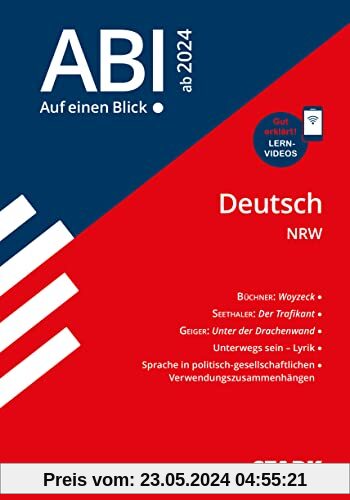 STARK Abi - auf einen Blick! Deutsch NRW ab 2024