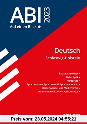 STARK Abi - auf einen Blick! Deutsch Schleswig-Holstein 2023 (STARK-Verlag - Auf einen Blick!)
