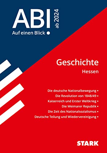 STARK Abi - auf einen Blick! Geschichte Hessen ab 2024 von Stark Verlag GmbH