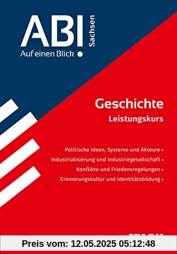 STARK Abi - auf einen Blick! Geschichte Sachsen