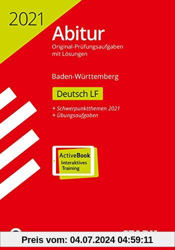STARK Abiturprüfung BaWü 2021 - Deutsch Leistungsfach: Ausgabe mit ActiveBook