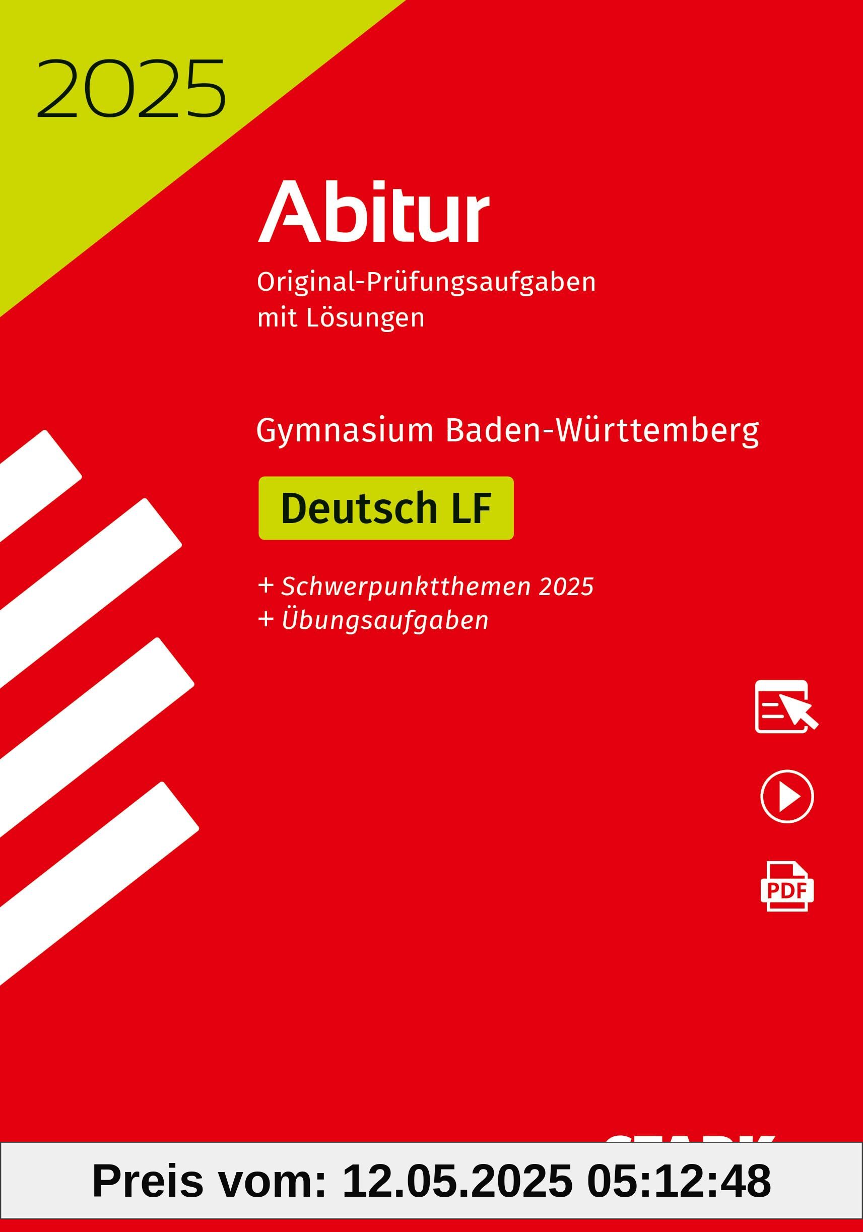 STARK Abiturprüfung BaWü 2025 - Deutsch Leistungsfach