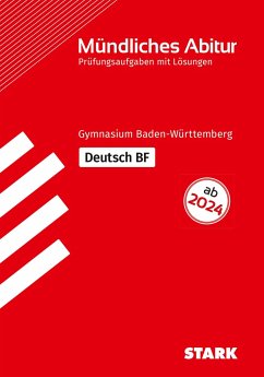 STARK Abiturprüfung BaWü - Deutsch Basisfach von Stark / Stark Verlag