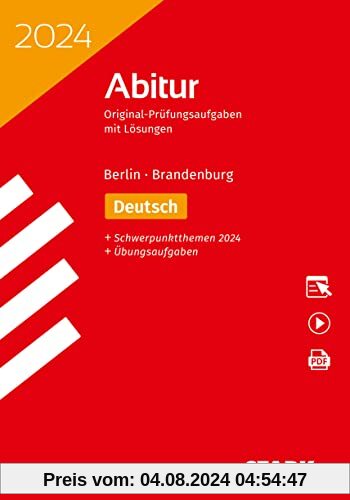 STARK Abiturprüfung Berlin/Brandenburg 2024 - Deutsch (STARK-Verlag - Abitur-Prüfungen)