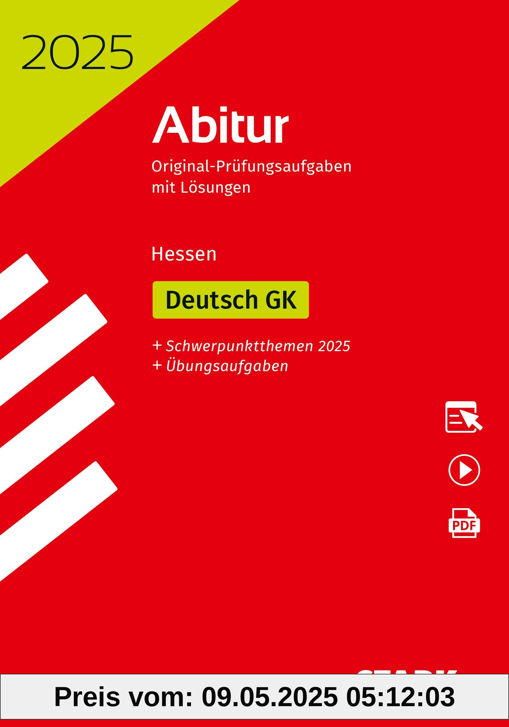 STARK Abiturprüfung Hessen 2025 - Deutsch GK