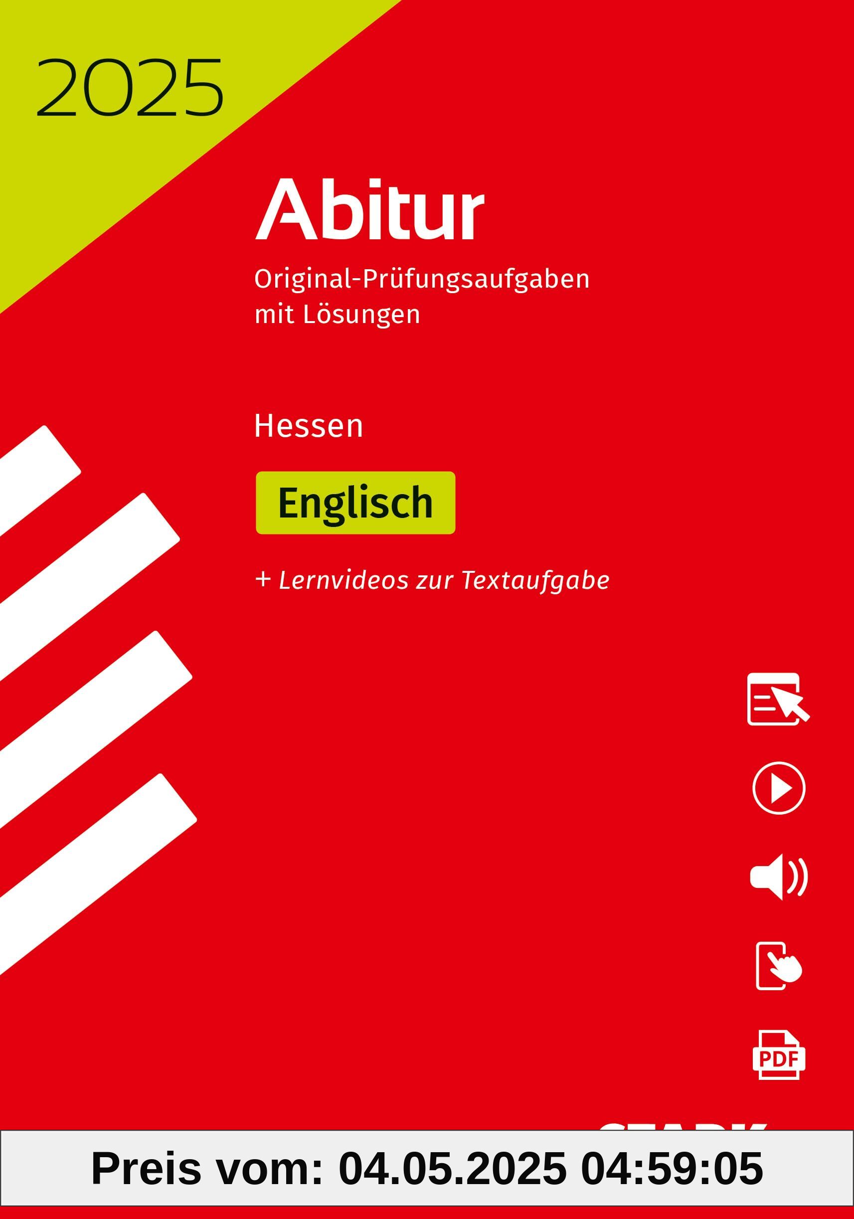 STARK Abiturprüfung Hessen 2025 - Englisch GK/LK