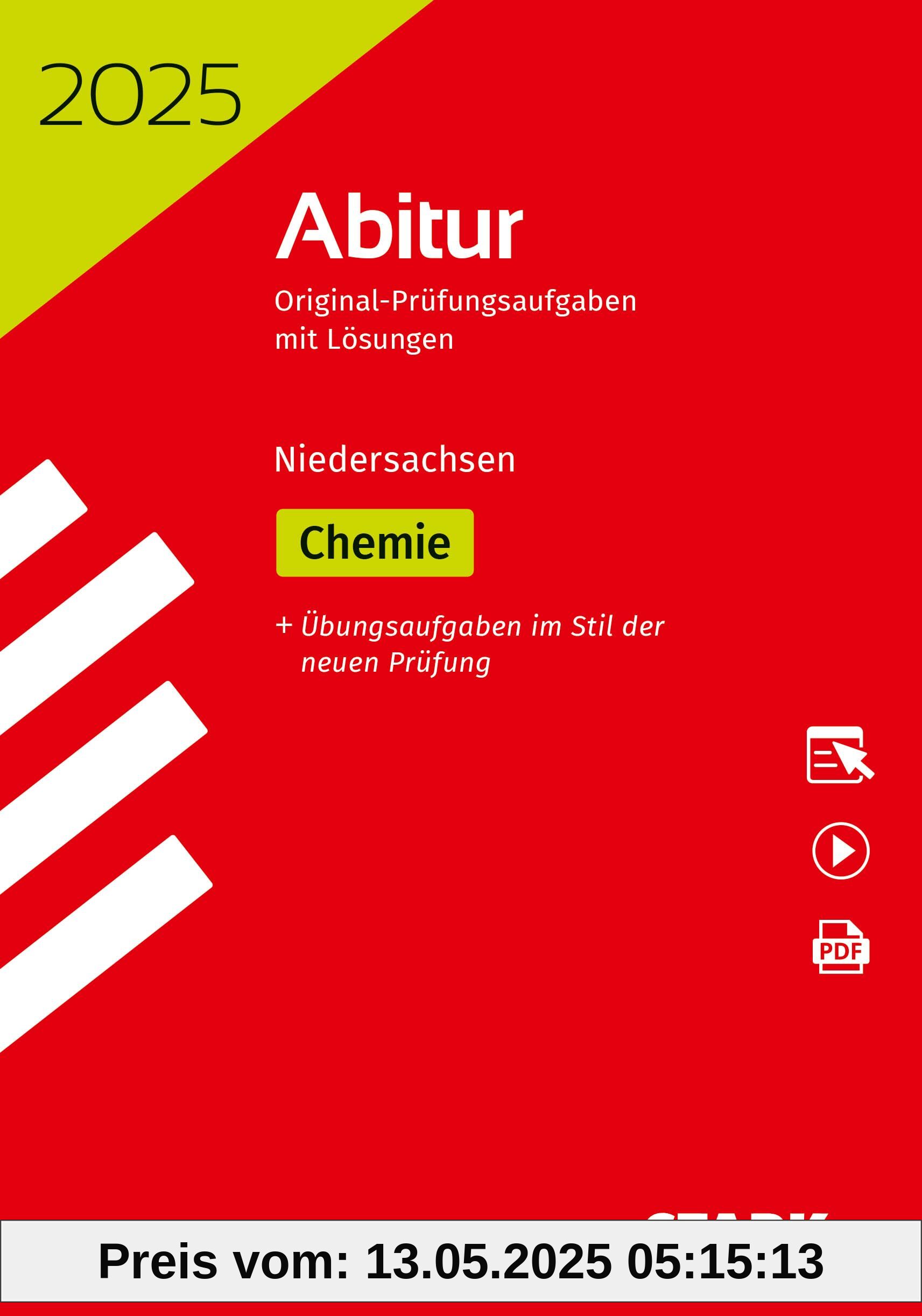 STARK Abiturprüfung Niedersachsen 2025 - Chemie GA/EA STARK Abiturprüfung Niedersachsen 2025 - Chemie GA/EA