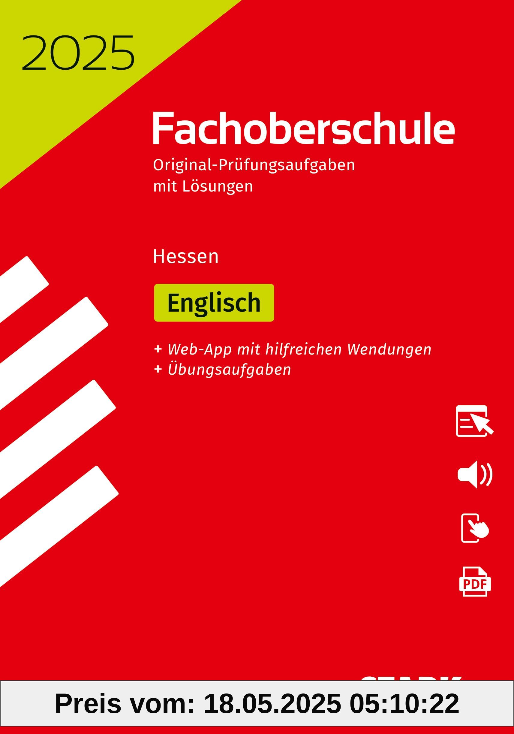STARK Abschlussprüfung FOS Hessen 2025 - Englisch STARK Abschlussprüfung FOS Hessen 2025 - Englisch