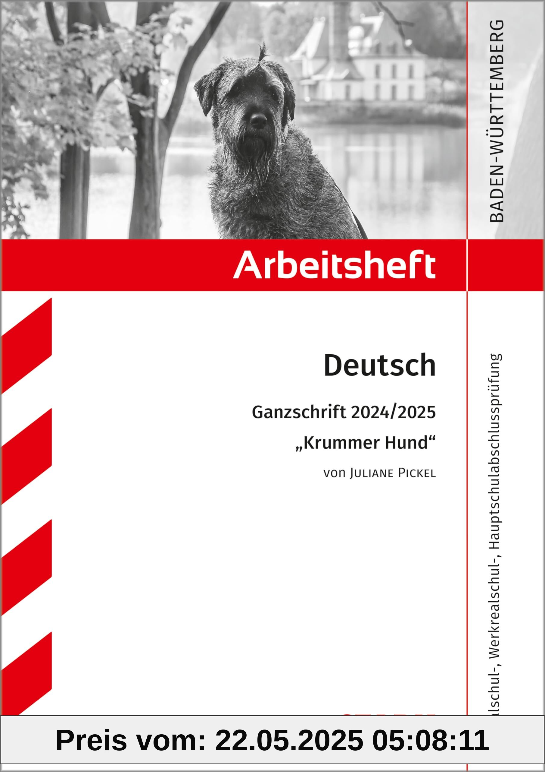 STARK Arbeitsheft - Deutsch - BaWü - Ganzschrift 2024/25 - Pickel: Krummer Hund