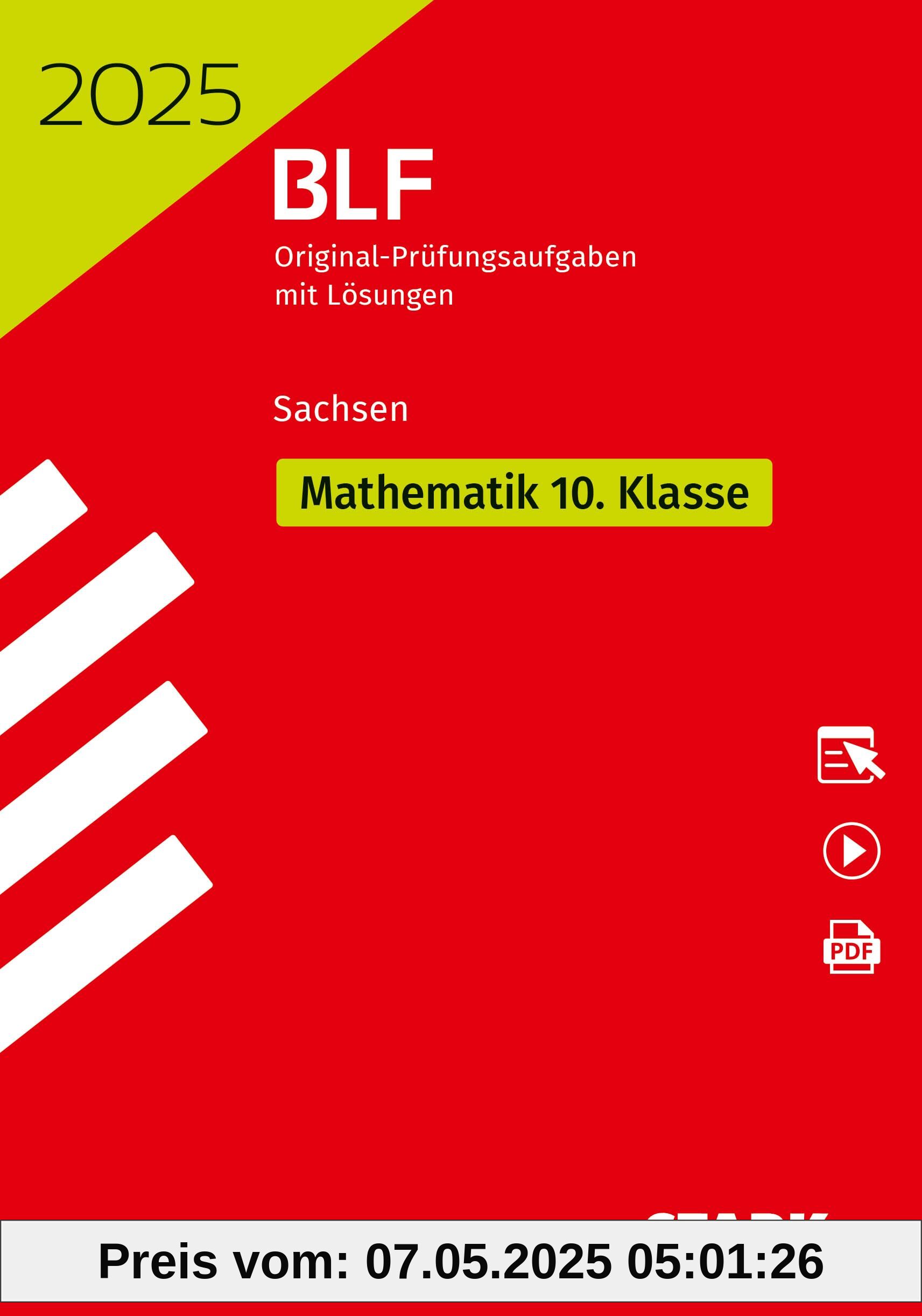 STARK BLF 2025 - Mathematik 10. Klasse - Sachsen