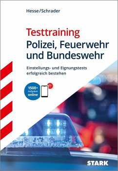 STARK Testtraining Polizei, Feuerwehr und Bundeswehr von Stark / Stark Verlag