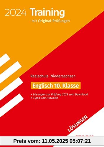 STARK Lösungen zu Original-Prüfungen und Training Abschlussprüfung Realschule 2024 - Englisch - Niedersachsen STARK Lösungen zu Original-Prüfungen und Training Abschlussprüfung Realschule 2024 - Englisch - Niedersachsen