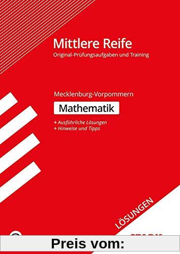 STARK Lösungen zu Training Abschlussprüfung Mittlere Reife - Mathematik - Mecklenburg-Vorpommern