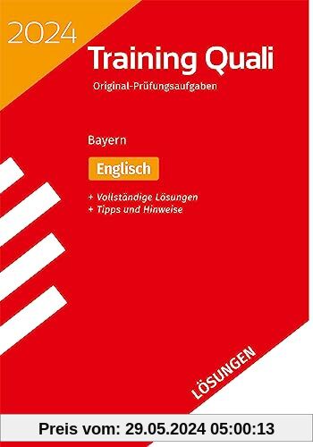 STARK Lösungen zu Training Abschlussprüfung Quali Mittelschule 2024 - Englisch 9. Klasse - Bayern