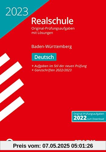 STARK Original-Prüfungen Realschule 2023 - Deutsch - BaWü