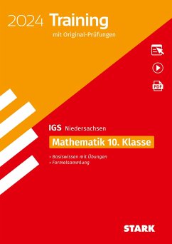 STARK Original-Prüfungen und Training - Abschluss Integrierte Gesamtschule 2024 - Mathematik 10. Klasse - Niedersachsen von Stark / Stark Verlag