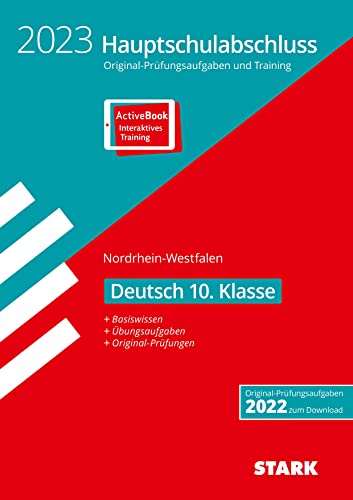 STARK Original-Prüfungen und Training - Hauptschulabschluss 2023 - Deutsch - NRW (Abschlussprüfungen) von Stark Verlag