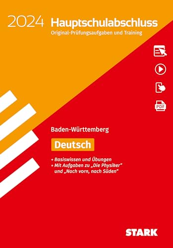 STARK Original-Prüfungen und Training Hauptschulabschluss 2024 - Deutsch 9. Klasse - BaWü von Stark Verlag GmbH