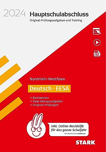 STARK Original-Prüfungen und Training - Hauptschulabschluss 2024 - Deutsch - NRW - inkl. Online-Nachhilfe von Stark Verlag GmbH