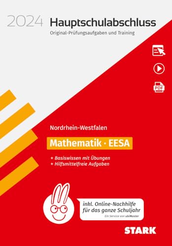 STARK Original-Prüfungen und Training - Hauptschulabschluss 2024 - Mathematik - NRW - inkl. Online-Nachhilfe (Abschlussprüfungen) von Stark Verlag